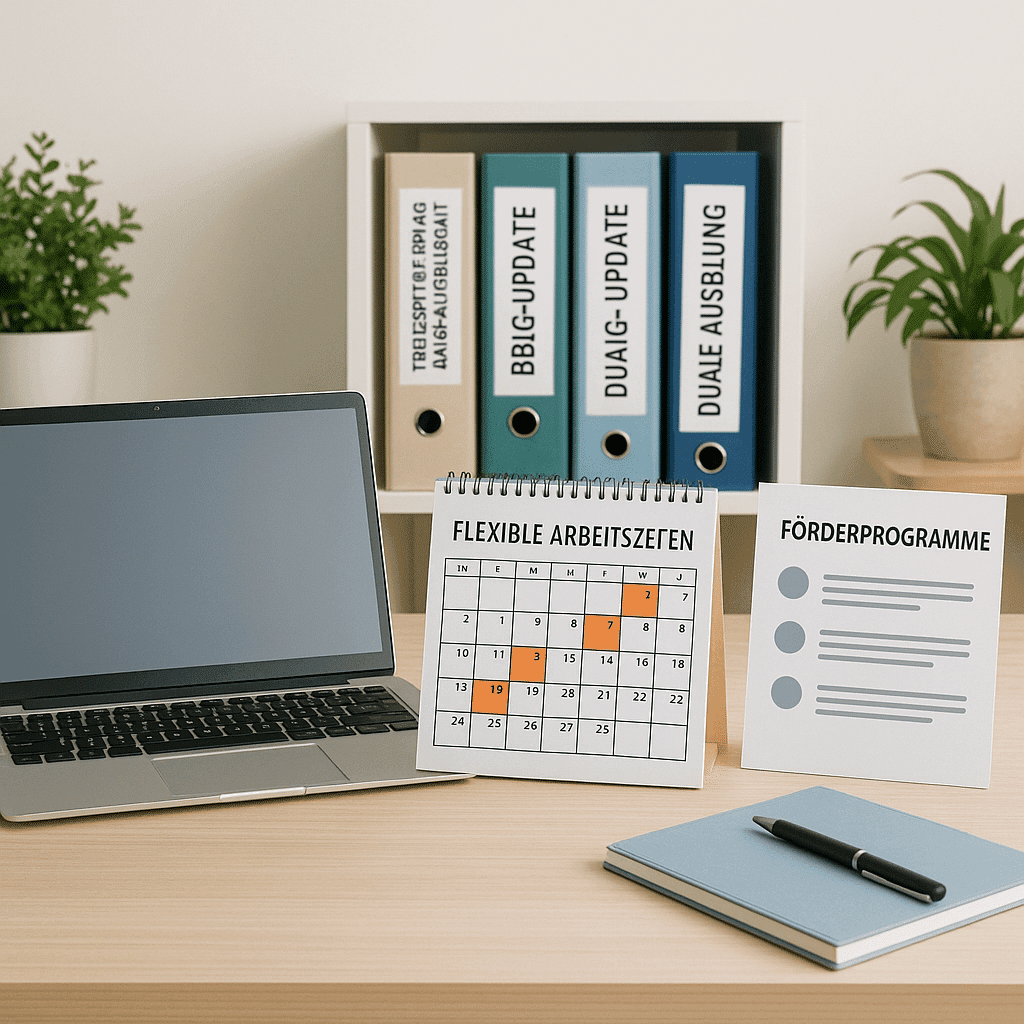 Teilzeitberufsausbildung 2.0: Recruiting-Potenzial für Eltern, Quereinsteiger und Caregiver durch BBiG-Update und Förderprogramme